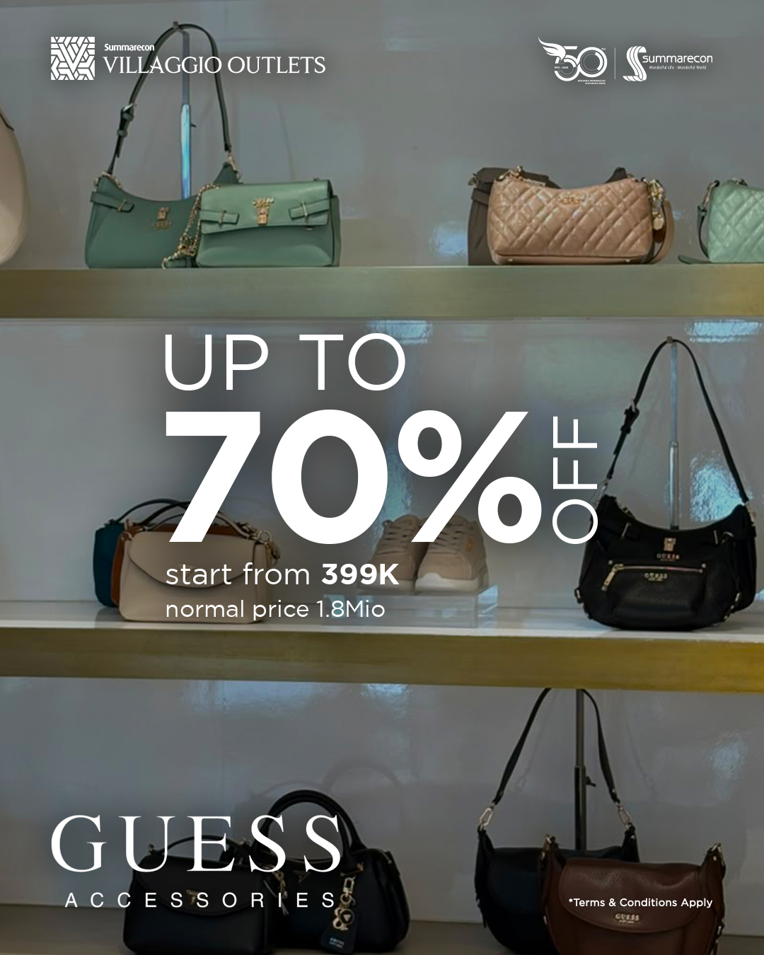 Guess Accessories UP TO 70% OFF